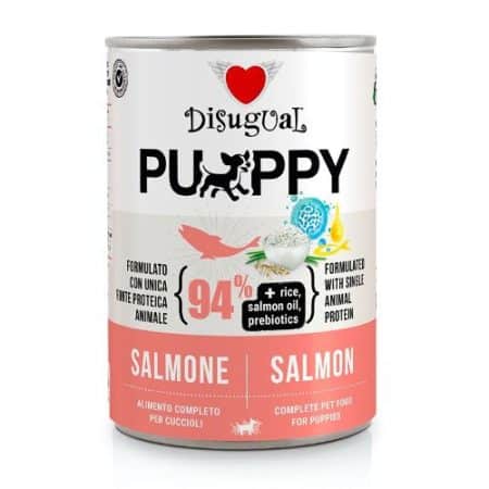 DISUGUAL Lata Puppy Salmón