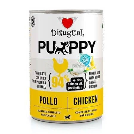 DISUGUAL Lata Puppy Pollo