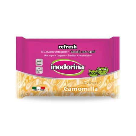 INODORINA Toallitas Refrescantes Camomila