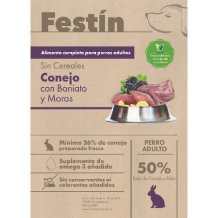 FESTÍN GRAINFREE Adulto Conejo