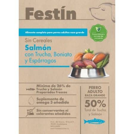 FESTÍN GRAINFREE Adulto Razas Grandes